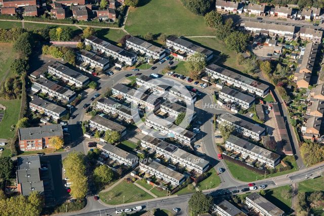 Housing estate in Stewards, Harlow, Essex, 2018. Creator: Damian Grady.