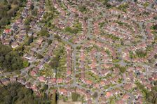 Housing in Northenden, Manchester, 2021. Creator: Damian Grady