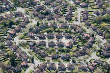 Housing in Northenden, Manchester, 2021. Creator: Damian Grady