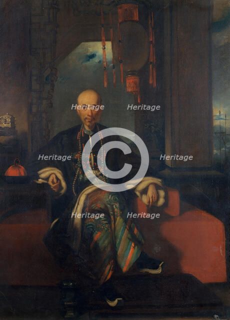 Houqua, ca. 1843. Creator: Ester Speakman.