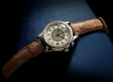 Hour Angle wristwatch, ca. 1927. Creator: Longines-Wittnauer Watch Co.