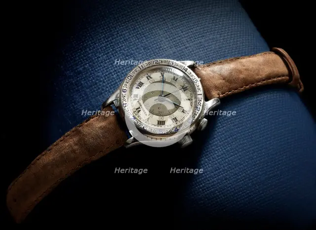 Hour Angle wristwatch, ca. 1927. Creator: Longines-Wittnauer Watch Co..