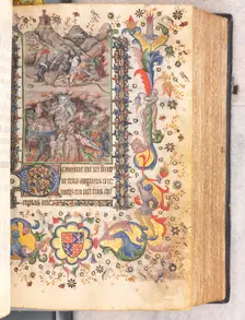 Hours of Charles the Noble, King of Navarre (1361-1425): fol. 106r, Last Judgment, c. 1405. Creator: Master of the Brussels Initials and Associates (French)