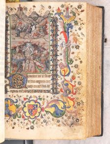 Hours of Charles the Noble, King of Navarre (1361-1425): fol. 106r, Last Judgment, c. 1405. Creator: Master of the Brussels Initials and Associates (French)
