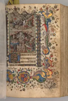 Hours of Charles the Noble, King of Navarre (1361-1425): fol. 101r, Text, c. 1405. Creator: Master of the Brussels Initials and Associates (French)