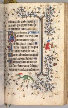 Hours of Charles the Noble, King of Navarre (1361-1425): fol. 186r, Text, c. 1405. Creator: Master of the Brussels Initials and Associates (French)