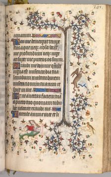 Hours of Charles the Noble, King of Navarre (1361-1425): fol. 188r, Text, c. 1405. Creator: Master of the Brussels Initials and Associates (French)