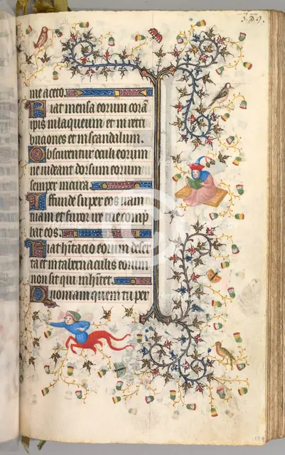 Hours of Charles the Noble, King of Navarre (1361-1425): fol. 189r, Text, c. 1405. Creator: Master of the Brussels Initials and Associates (French).