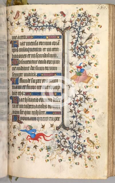 Hours of Charles the Noble, King of Navarre (1361-1425): fol. 189r, Text, c. 1405. Creator: Master of the Brussels Initials and Associates (French).