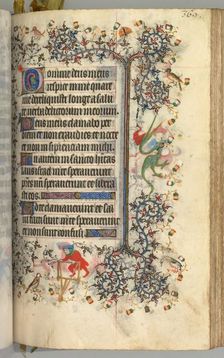 Hours of Charles the Noble, King of Navarre (1361-1425): fol. 180r, Text, c. 1405. Creator: Master of the Brussels Initials and Associates (French)