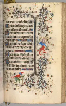 Hours of Charles the Noble, King of Navarre (1361-1425): fol. 181r, Text, c. 1405. Creator: Master of the Brussels Initials and Associates (French)