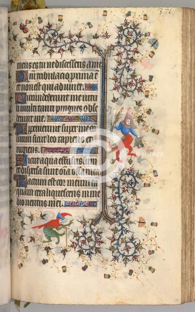 Hours of Charles the Noble, King of Navarre (1361-1425): fol. 181r, Text, c. 1405. Creator: Master of the Brussels Initials and Associates (French).