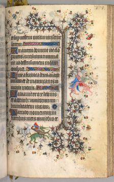 Hours of Charles the Noble, King of Navarre (1361-1425): fol. 182r, Text, c. 1405. Creator: Master of the Brussels Initials and Associates (French)