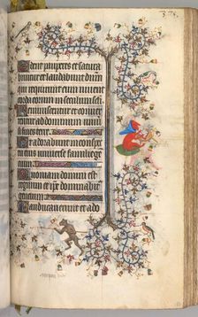 Hours of Charles the Noble, King of Navarre (1361-1425): fol. 183r, Text, c. 1405. Creator: Master of the Brussels Initials and Associates (French)