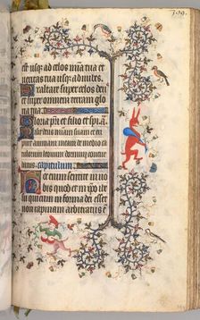 Hours of Charles the Noble, King of Navarre (1361-1425): fol. 194r, Text, c. 1405. Creator: Master of the Brussels Initials and Associates (French)