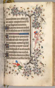 Hours of Charles the Noble, King of Navarre (1361-1425): fol. 199r, Text, c. 1405. Creator: Master of the Brussels Initials and Associates (French)