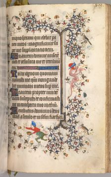 Hours of Charles the Noble, King of Navarre (1361-1425): fol. 199r, Text, c. 1405. Creator: Master of the Brussels Initials and Associates (French)