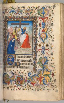 Hours of Charles the Noble, King of Navarre (1361-1425): fol. 192r, Descent from the Cross, c. 1405. Creator: Master of the Brussels Initials and Associates (French)