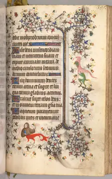 Hours of Charles the Noble, King of Navarre (1361-1425): fol. 193r, Text, c. 1405. Creator: Master of the Brussels Initials and Associates (French)