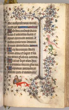 Hours of Charles the Noble, King of Navarre (1361-1425): fol. 193r, Text, c. 1405. Creator: Master of the Brussels Initials and Associates (French)