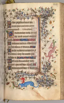 Hours of Charles the Noble, King of Navarre (1361-1425): fol. 204r, Text, c. 1405. Creator: Master of the Brussels Initials and Associates (French)