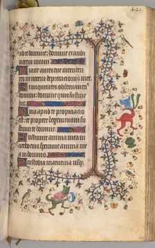 Hours of Charles the Noble, King of Navarre (1361-1425): fol. 205r, Text, c. 1405. Creator: Master of the Brussels Initials and Associates (French)