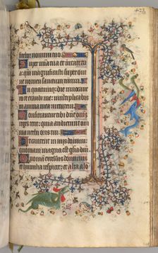 Hours of Charles the Noble, King of Navarre (1361-1425): fol. 206r, Text, c. 1405. Creator: Master of the Brussels Initials and Associates (French)