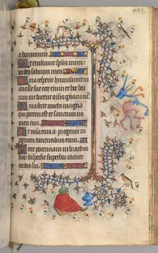 Hours of Charles the Noble, King of Navarre (1361-1425): fol. 207r, Text, c. 1405. Creator: Master of the Brussels Initials and Associates (French)