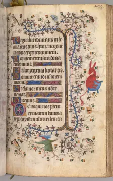 Hours of Charles the Noble, King of Navarre (1361-1425): fol. 209r, Text, c. 1405. Creator: Master of the Brussels Initials and Associates (French)