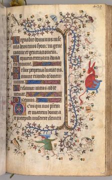 Hours of Charles the Noble, King of Navarre (1361-1425): fol. 209r, Text, c. 1405. Creator: Master of the Brussels Initials and Associates (French)