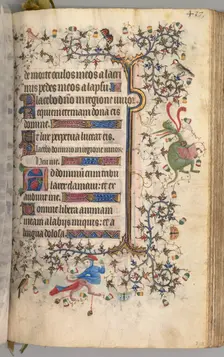 Hours of Charles the Noble, King of Navarre (1361-1425): fol. 203r, Text, c. 1405. Creator: Master of the Brussels Initials and Associates (French)
