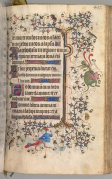 Hours of Charles the Noble, King of Navarre (1361-1425): fol. 203r, Text, c. 1405. Creator: Master of the Brussels Initials and Associates (French)
