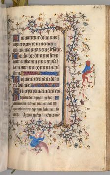 Hours of Charles the Noble, King of Navarre (1361-1425): fol. 216r, Text, c. 1405. Creator: Master of the Brussels Initials and Associates (French)