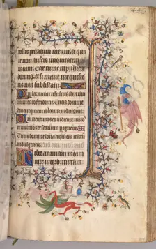 Hours of Charles the Noble, King of Navarre (1361-1425): fol. 217r, Text, c. 1405. Creator: Master of the Brussels Initials and Associates (French)