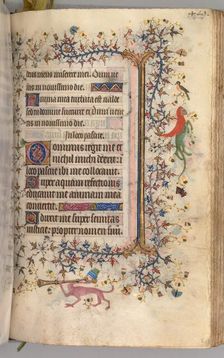 Hours of Charles the Noble, King of Navarre (1361-1425): fol. 219r, Text, c. 1405. Creator: Master of the Brussels Initials and Associates (French)