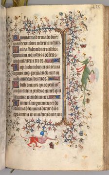 Hours of Charles the Noble, King of Navarre (1361-1425): fol. 211r, Text, c. 1405. Creator: Master of the Brussels Initials and Associates (French)