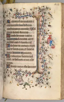 Hours of Charles the Noble, King of Navarre (1361-1425): fol. 224r, Text, c. 1405. Creator: Master of the Brussels Initials and Associates (French)