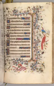 Hours of Charles the Noble, King of Navarre (1361-1425): fol. 225r, Text, c. 1405. Creator: Master of the Brussels Initials and Associates (French)