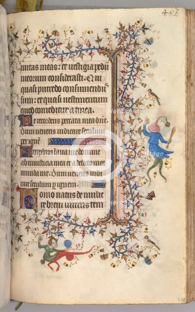 Hours of Charles the Noble, King of Navarre (1361-1425): fol. 226r, Text, c. 1405. Creator: Master of the Brussels Initials and Associates (French).