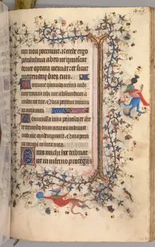 Hours of Charles the Noble, King of Navarre (1361-1425): fol. 227r, Text, c. 1405. Creator: Master of the Brussels Initials and Associates (French)