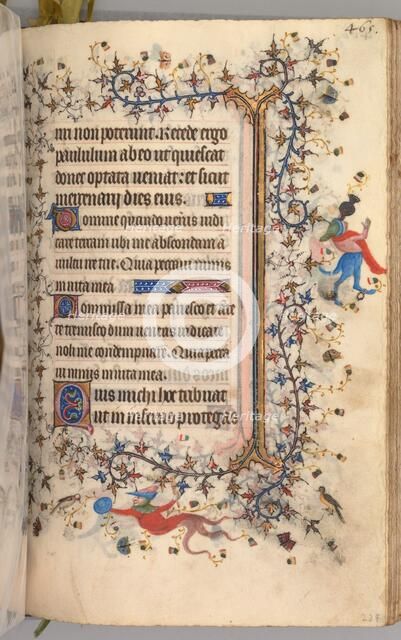 Hours of Charles the Noble, King of Navarre (1361-1425): fol. 227r, Text, c. 1405. Creator: Master of the Brussels Initials and Associates (French).