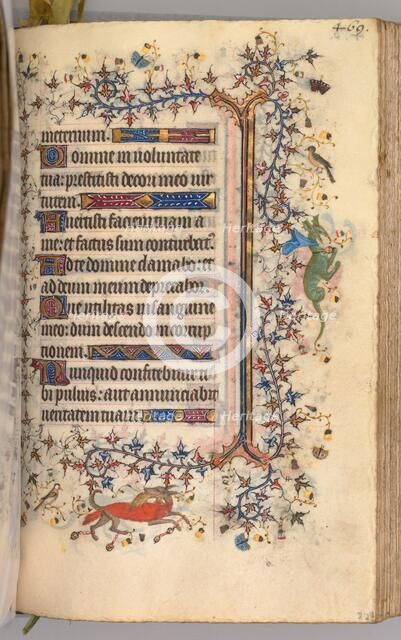 Hours of Charles the Noble, King of Navarre (1361-1425): fol. 229r, Text, c. 1405. Creator: Master of the Brussels Initials and Associates (French).