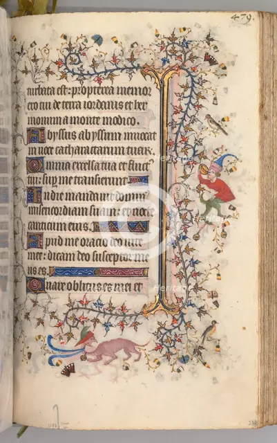 Hours of Charles the Noble, King of Navarre (1361-1425): fol. 234r, Text, c. 1405. Creator: Master of the Brussels Initials and Associates (French).