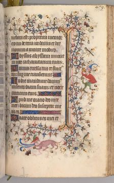Hours of Charles the Noble, King of Navarre (1361-1425): fol. 234r, Text, c. 1405. Creator: Master of the Brussels Initials and Associates (French)