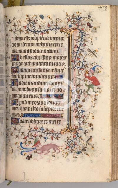 Hours of Charles the Noble, King of Navarre (1361-1425): fol. 234r, Text, c. 1405. Creator: Master of the Brussels Initials and Associates (French).