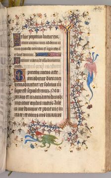 Hours of Charles the Noble, King of Navarre (1361-1425): fol. 234r, Text, c. 1405. Creator: Master of the Brussels Initials and Associates (French)