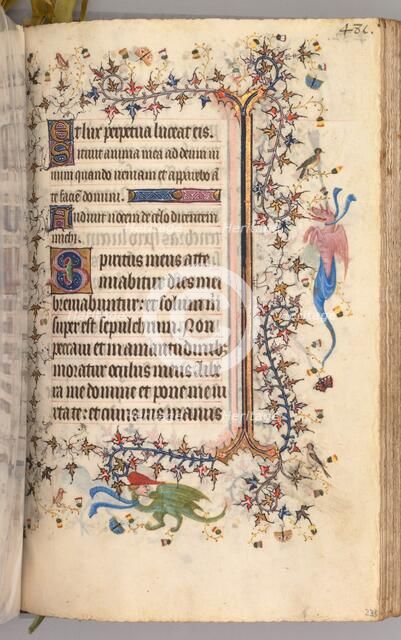 Hours of Charles the Noble, King of Navarre (1361-1425): fol. 234r, Text, c. 1405. Creator: Master of the Brussels Initials and Associates (French).