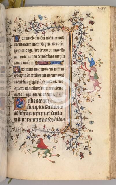 Hours of Charles the Noble, King of Navarre (1361-1425): fol. 236r, Text, c. 1405. Creator: Master of the Brussels Initials and Associates (French).