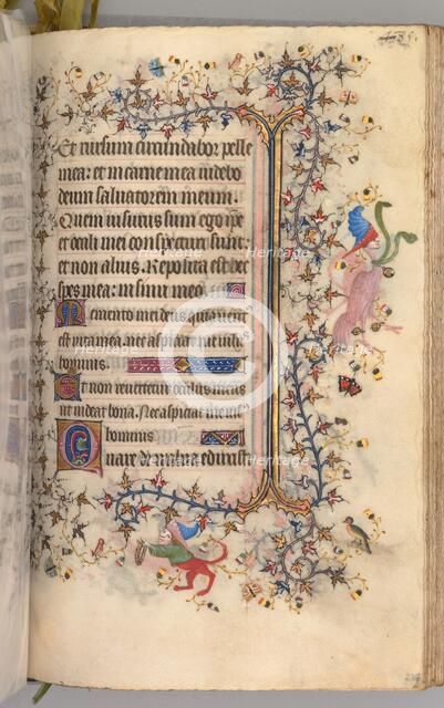 Hours of Charles the Noble, King of Navarre (1361-1425): fol. 237r, Text, c. 1405. Creator: Master of the Brussels Initials and Associates (French).