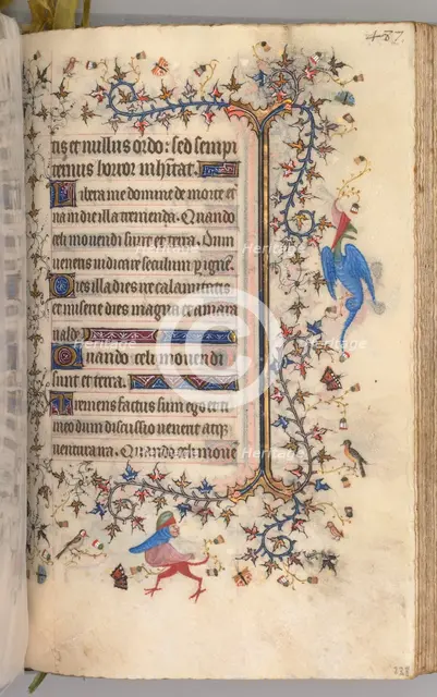 Hours of Charles the Noble, King of Navarre (1361-1425): fol. 238r, Text, c. 1405. Creator: Master of the Brussels Initials and Associates (French).